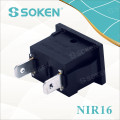 Nir16 12V/24V Miniature Indicator Light with Rice Bulb 21*15mm